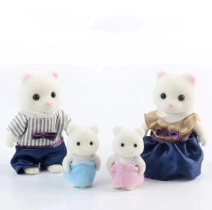 Familia completa de osos polares