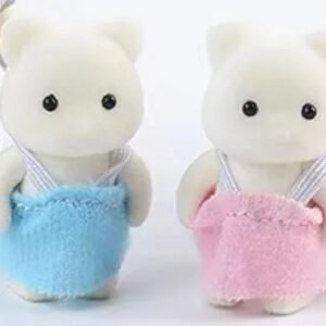 Pareja de osos polares bebé